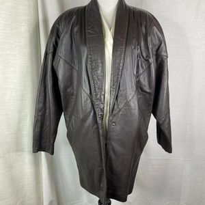 Vintage 80s Luis Alvear Women's Leather Jacket